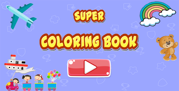 Super Coloring Book - HTML5 - CodeCanyon Item for Sale