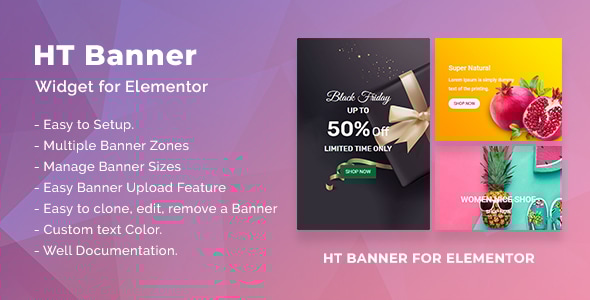 HT Banner for Elementor - CodeCanyon Item for Sale