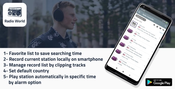Radio world - CodeCanyon Item for Sale