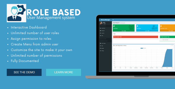 UserManager - Role Based User Manager in ASP.NET Core 2.2 - CodeCanyon Item for Sale