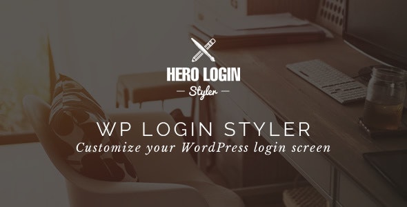 Hero Login Styler - WP Login Screen Customizer - CodeCanyon Item for Sale