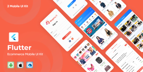 E-Commerce UI Template in Flutter - CodeCanyon Item for Sale