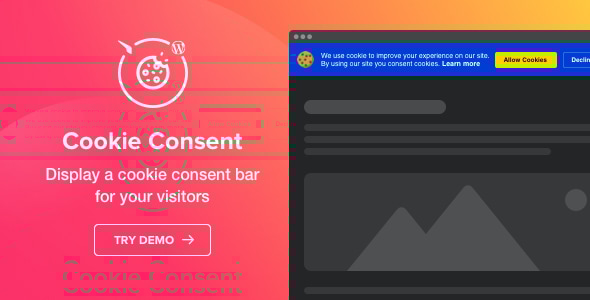Cookie Consent - WordPress Cookie Plugin - CodeCanyon Item for Sale