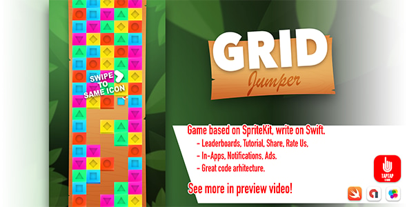 Grid Jumper - CodeCanyon Item for Sale