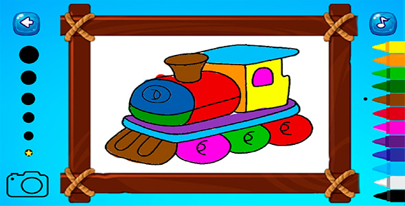 Coloring Book - Game HTML5 - CodeCanyon Item for Sale