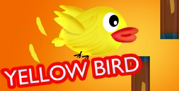 Yellow Bird HTML5 capx (construct 2) with admob Integrated - CodeCanyon Item for Sale