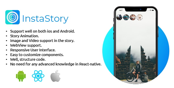 InstaStory - ReactNative Instagram Story - CodeCanyon Item for Sale