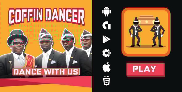 Coffin Dancer HTML5 Construct 2 & 3 - CodeCanyon Item for Sale