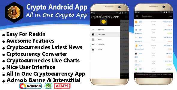 All In One Crypto App For Android - CodeCanyon Item for Sale