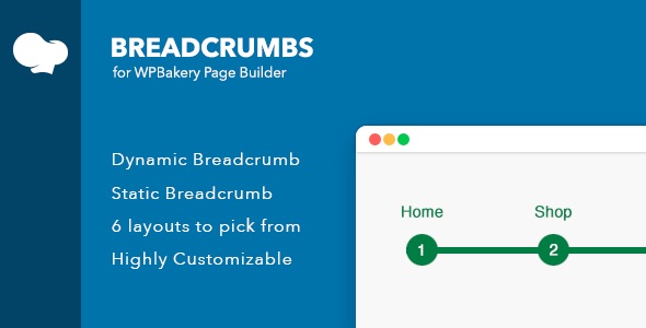 Breadcrumbs for WPBakery Page Builder - CodeCanyon Item for Sale
