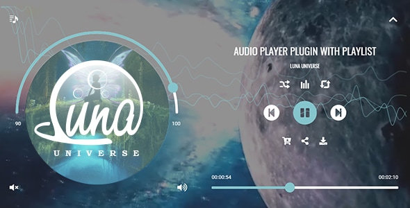 Luna Audio Player Plugin with Playlist and Audio Visualizer - CodeCanyon Item for Sale
