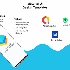 Material Design UI Templates | Material Design UI Components App by ...