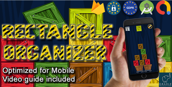 Rectangle Organizer (Admob + GDPR + Android Studio) - CodeCanyon Item for Sale