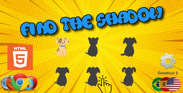 Find the Shadow - HTML5 - Casual Game - CodeCanyon Item for Sale