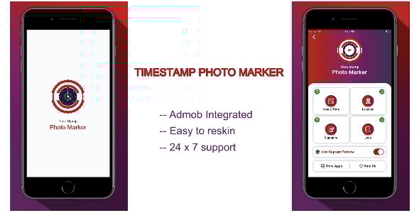 Timestamp Photo Marker - iOS App Source Code - CodeCanyon Item for Sale