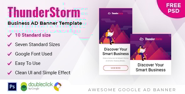Thunderstorm - Business HTML 5 Animated Google Banner - CodeCanyon Item for Sale