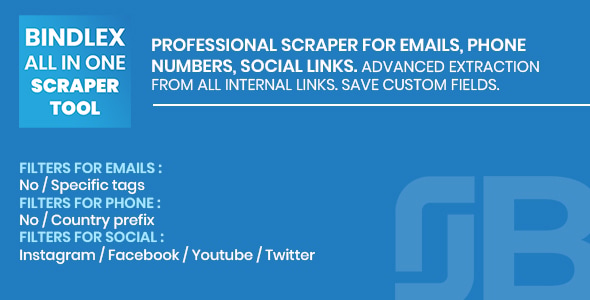 Bindlex All In One Scraper PRO - CodeCanyon Item for Sale
