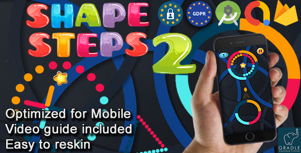 Shape Steps V2 (Admob + Android studio) - CodeCanyon Item for Sale