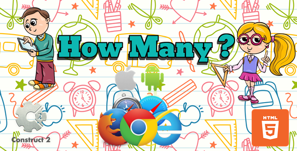 How Many? - HTML5 - Educational Game (.Capx) - CodeCanyon Item for Sale