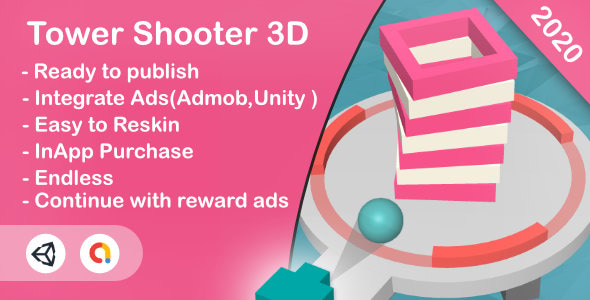 Tower Shooter 3D(Unity Game+Android+iOS+Admob) - CodeCanyon Item for Sale