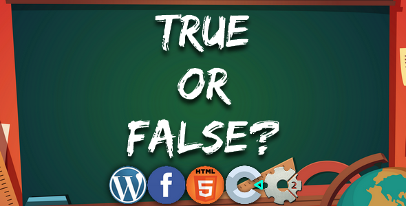 True or false? - CodeCanyon Item for Sale