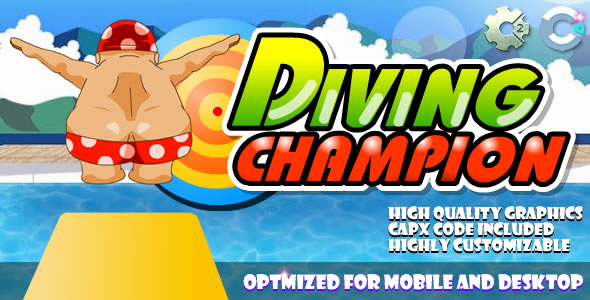 Diving Champion (C2,C3,HTML5) Game. - CodeCanyon Item for Sale