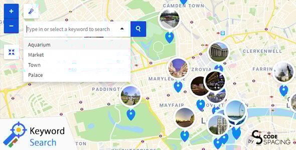 Progress Map, Keyword Search - CodeCanyon Item for Sale