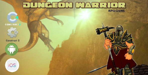 Dungeon Warrior 2026 - Construct 3 Full Project - CodeCanyon Item for Sale