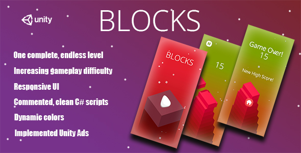 Blocks- Complete Unity Game - CodeCanyon Item for Sale