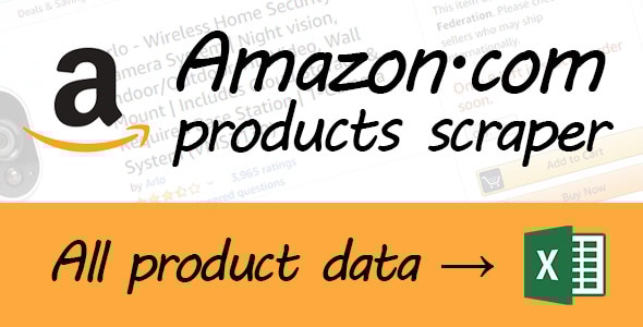 Amazon scraper - CodeCanyon Item for Sale