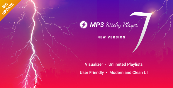 MP3 Sticky Player - CodeCanyon Item for Sale