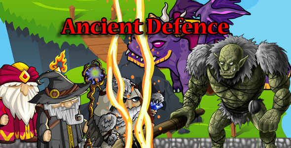Ancient Defence Game | Unity Game Project | Android and iOS - CodeCanyon Item for Sale