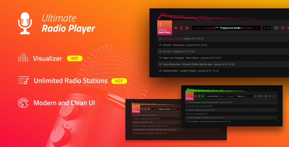 Ultimate Radio Player - CodeCanyon Item for Sale