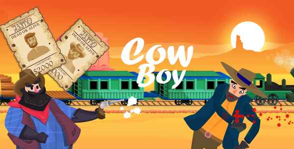 Cowboy Western Shooter Game | Unity Project for Android and iOS - CodeCanyon Item for Sale