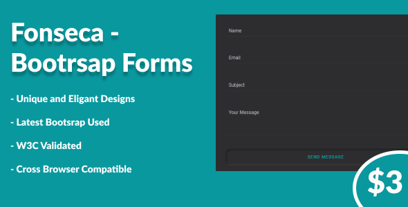 Fonseca - Bootstrap Forms - CodeCanyon Item for Sale