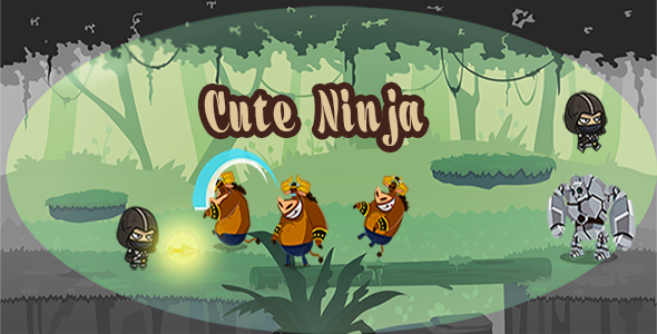 Cute Ninja Platform Game | Unity Complete Project for Android and iOS - CodeCanyon Item for Sale
