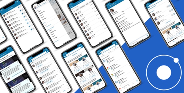 ionic 5 linkedin app full template - CodeCanyon Item for Sale