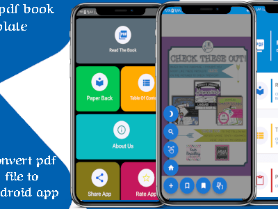 Android pdf book template with admob by Mga_Mohamed | CodeCanyon