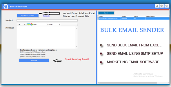 Bulk EMAIL Marketing Software using Any SMTP - CodeCanyon Item for Sale