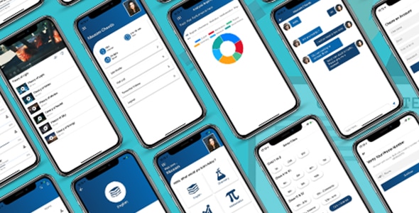 Ionic 5 E-Learning app template - CodeCanyon Item for Sale