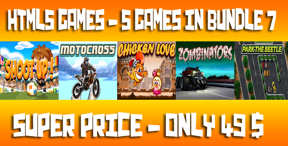 Casual 5 Games - Bundle 7 - CodeCanyon Item for Sale