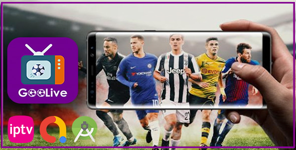 GoLive - IPTV M3u and M3u8 Live Player Android Full App - CodeCanyon Item for Sale