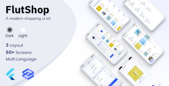FlutShop - Flutter Shopping UI Kit - CodeCanyon Item for Sale