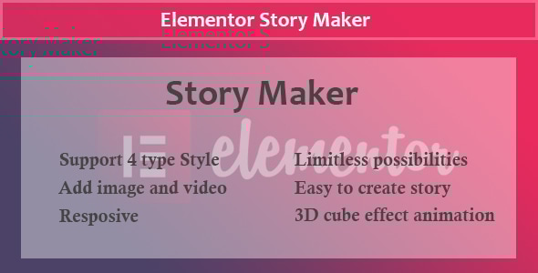 Elementor - Story Maker - CodeCanyon Item for Sale