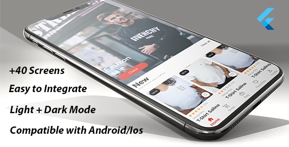 Flutter Shopping UI - CodeCanyon Item for Sale
