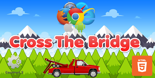 Cross The Bridge - HTML5 Game (.Capx) by RichGames | CodeCanyon