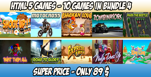 Casual 10 games - Bundle 4 - CodeCanyon Item for Sale