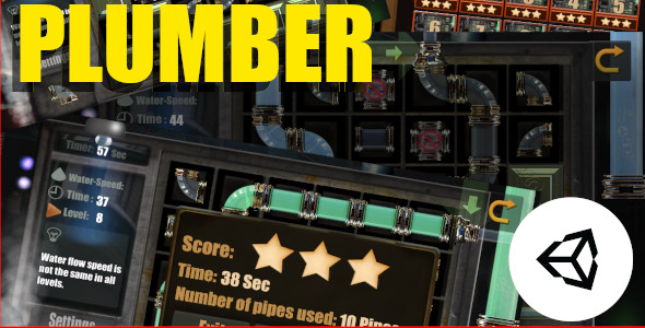 Plumber Puzzle Game | Unity3D Complete Project for Android and iOS - CodeCanyon Item for Sale