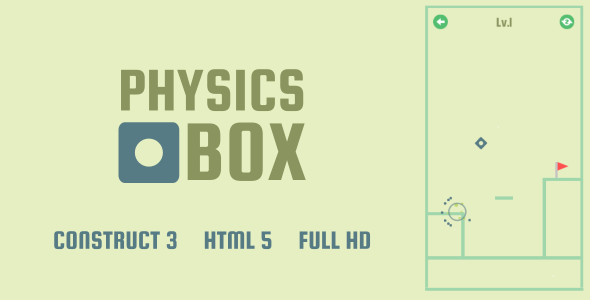 Physics Box - HTML5 Game (Construct3) - CodeCanyon Item for Sale