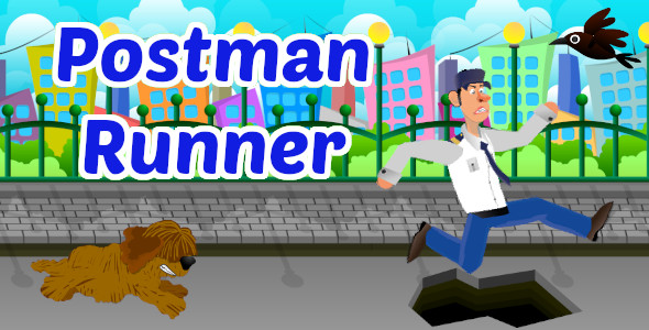 Postman Runner Game | Unity Project for Android and iOS - CodeCanyon Item for Sale